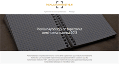 Desktop Screenshot of pienlainayhdistys.fi